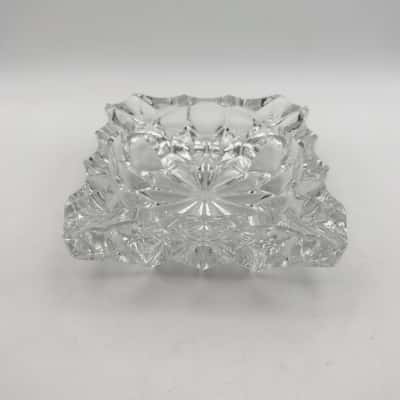 Art Deco Crystal Ash Tray