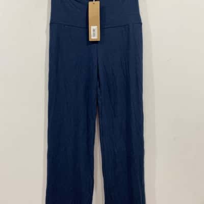  Bamboo Body size S Blue yoga pants 