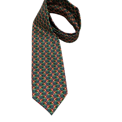 BENTLEY Masterpiece Goldbury Mens Pure Silk Tie Multicoloured 