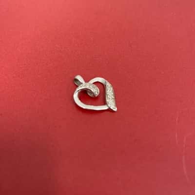 “9K AC 149” Marked Women's Pendant Heart