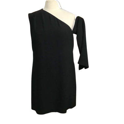 Cue Womens  Size 16 One Shoulder One Sleeve Asymmetric Dress