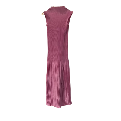 Lidee  Womens  Size 8 Bodycon Maxi Dress Pink  