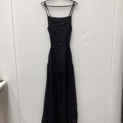 Bec & Bridge Womens  Size 6 Halter Neck Dress Black  