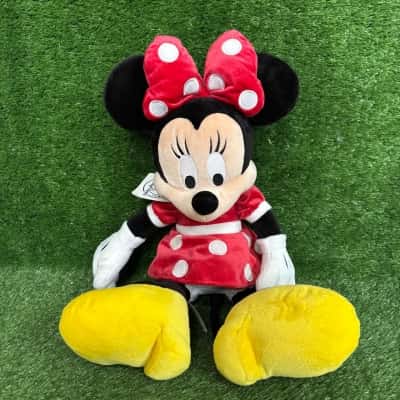 Minnie Mouse Red Spotted Plush Toy - Disney Parks (New)