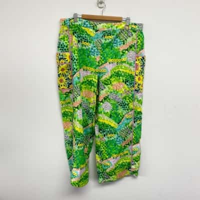 Gorman Green Print The Simple Life Pants Size 20 