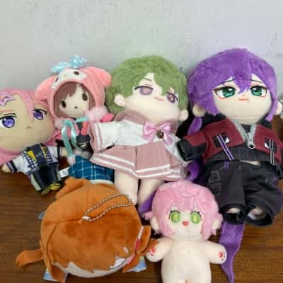 Anime Plush Dolls X6