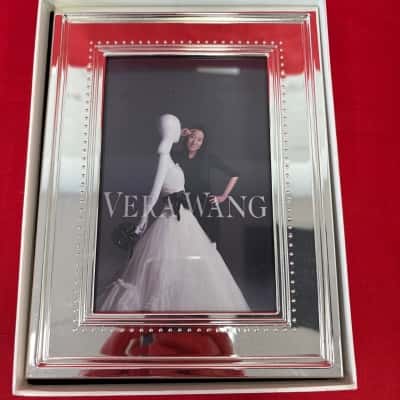 Vera Wan Grosgrain 4x6 Picture Frame