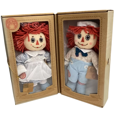 Ragety Anne and Andy Dolls