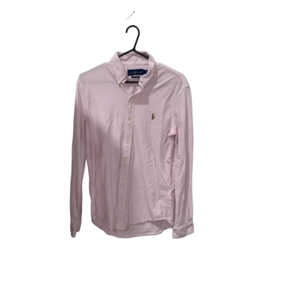 Ralph Lauren Pink Stripe Shirt Size M