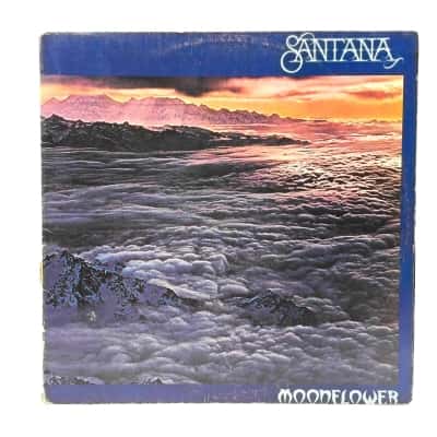 Santana - Moonflower Vinyl Album Released 1977 - Note Record Side 3/ 4 Is Missing, Priced Accordingly. Cover Has Some Ring Wear, Record Is Very Clean