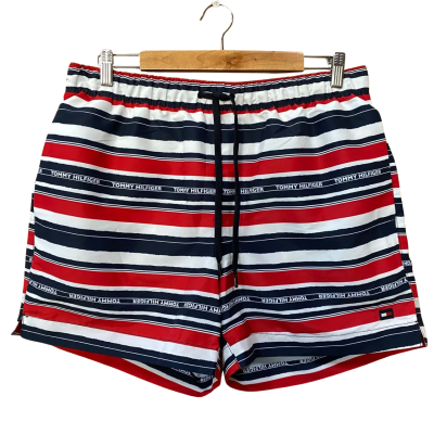 Tommy Hilfiger Striped Swim Shorts Size L 