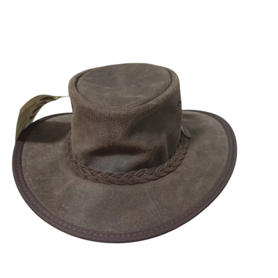  Barmah Mens Hat Brown - Size Small