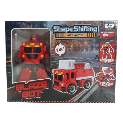 Blaze Bot Shape Shifting Fire Engine - New In Box