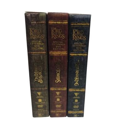 Lord Of The Rings Trilogy Extended Edition DVD Box set 