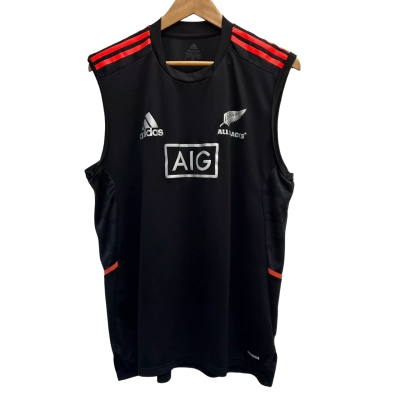 Adidas x All Blacks Mens Size XL Black Singlet 