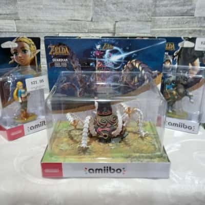 The Legend of Zelda: Breath of the Wild amiibo figures x5
