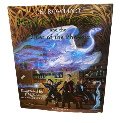 Illustrated HARD COVER of Harry Potter and the Order of the Phoenix - Illustrated by Jim Kay & Neil Packer - Bloomsbury Childrens Books