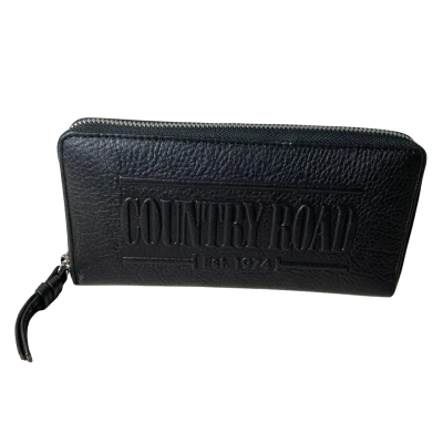 Country Road Black Leather Wallet