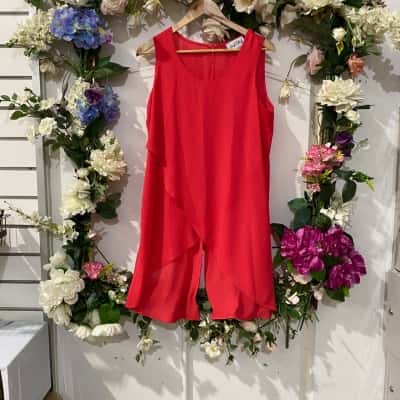 Joseph Ribkoff Womens  Size 12 Sleeveless Top Pink  