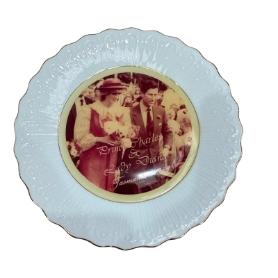 Prince Charles & Lady Diana Tasmania 1983 Small Plate 