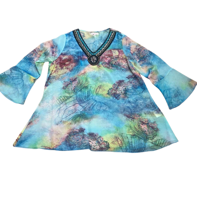 Contrast Beaded Detailed Too Size L 