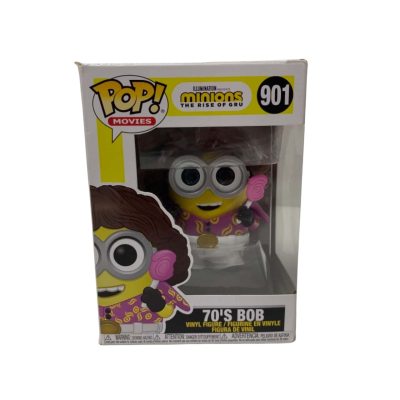 Funko POP! Minions the Rise of Gru 70’s Bob 901 Figurine