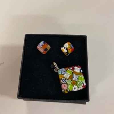 Murano Glass Jewellery Set
