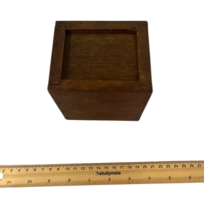 Vintage Frahm James G. Biddle Vibrating Reed Tachometer in Wooden Box USA