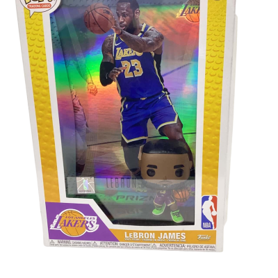 Funko POP! Trading Cards LeBron James #02 NBA Los Angeles Lakers Vinyl Figure