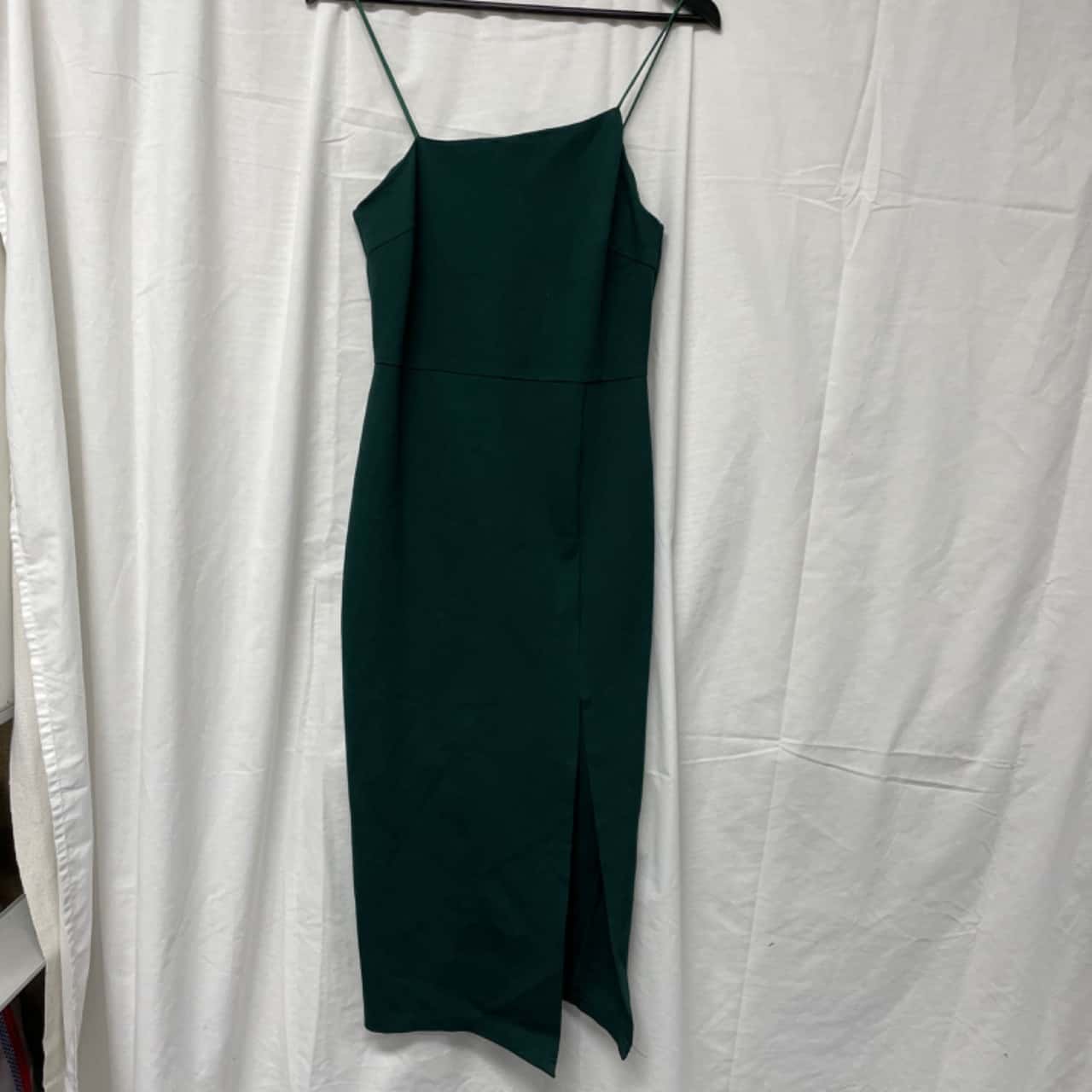 whyte valentyne green dress Lydia Womens Slip Dress || Bonsai
