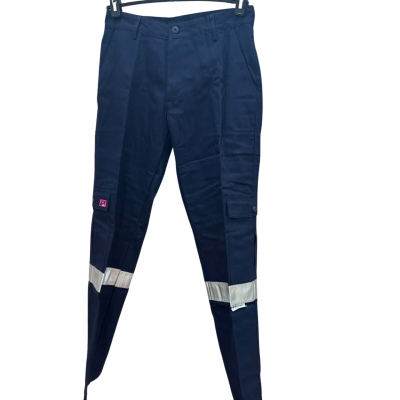 Endurite Mens  Size 10 Navy Blue Work Pants 