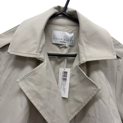 Decjuba Womens  Size S Trench Coat Beige 