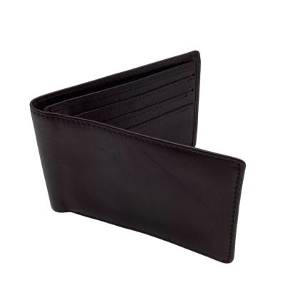 Quicksilver Mens Brown Leather Wallet          (SWHP)