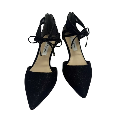 NINA Womens  Size 37 Heels Black  