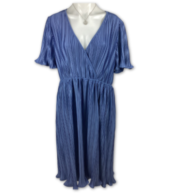 Review : Kelsie Jersey Dress - Steel Blue Size 16