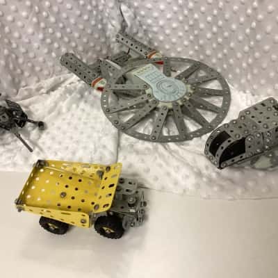 Starwars and StarTrek Meccano models