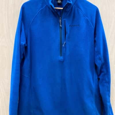 Macpac Mens  Size L Blue Zip Fleece (5)