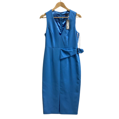 Sheike Womens  Size 12 Sleeveless Dress  Blue (b)RRP$149.95