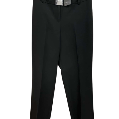 Jacqui-E Womens  Size 18 Straight Leg Pants Black  