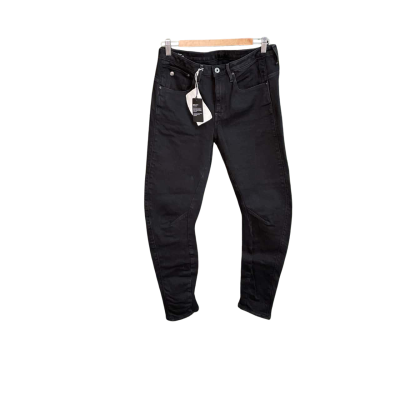  Womens  Size 27 articulated Leg Jeans Black  