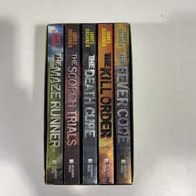 The maze runner series. James Dashner