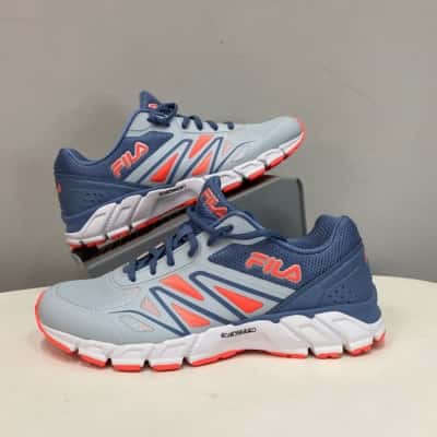BNWOT Fila Memory Superstride 3 Mens  Size 10 Running Sneakers Blue / Grey / Orange 