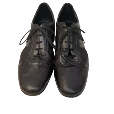 Mens Geox Respira Size 46 Black Loafers