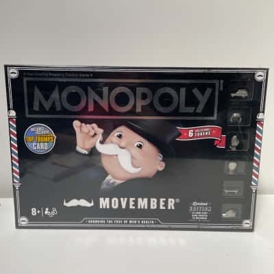 Monopoly Movember board game