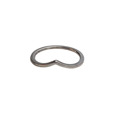 Pandora Womens Sterling Silver Wishbone Stacking Ring (Stamped 925)