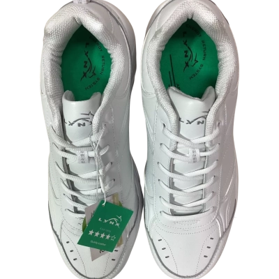 New In Box Lynx Erupt Senior Slim NM White Leather Sneakers - Size US 13