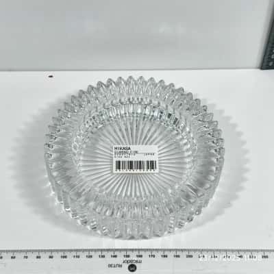 Mikasa Diamond Fire Wine Set Dish Ash Tray 