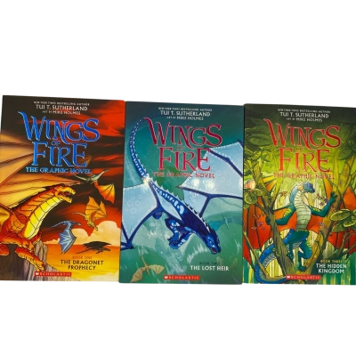 Wing Of Fire The Graphic Novels The First Three Books Tui T. Sutherland & Mike Holmes 