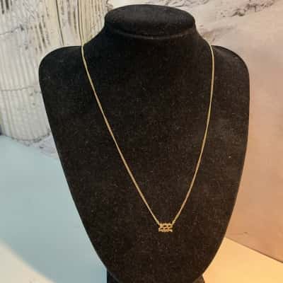 Stamped 925 GP Necklace 