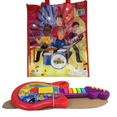 The Wiggles Guitar New and Bag